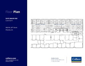 4020 N 20th St, Phoenix, AZ for lease Floor Plan- Image 2 of 2