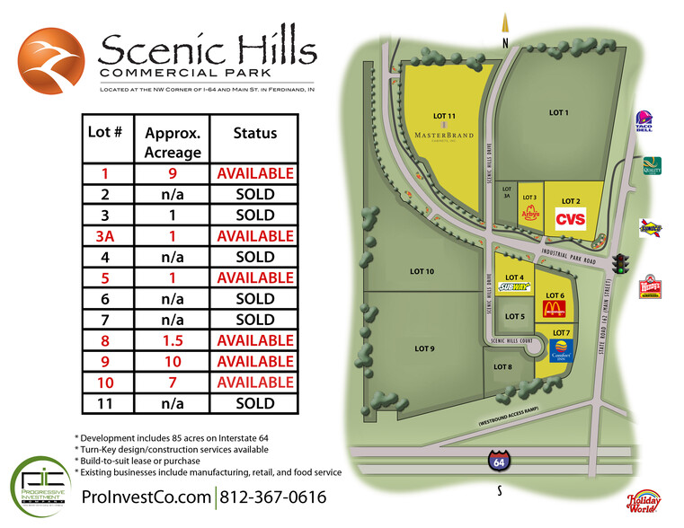 25 Industrial Park Rd, Ferdinand, IN for sale - Plat Map - Image 1 of 4