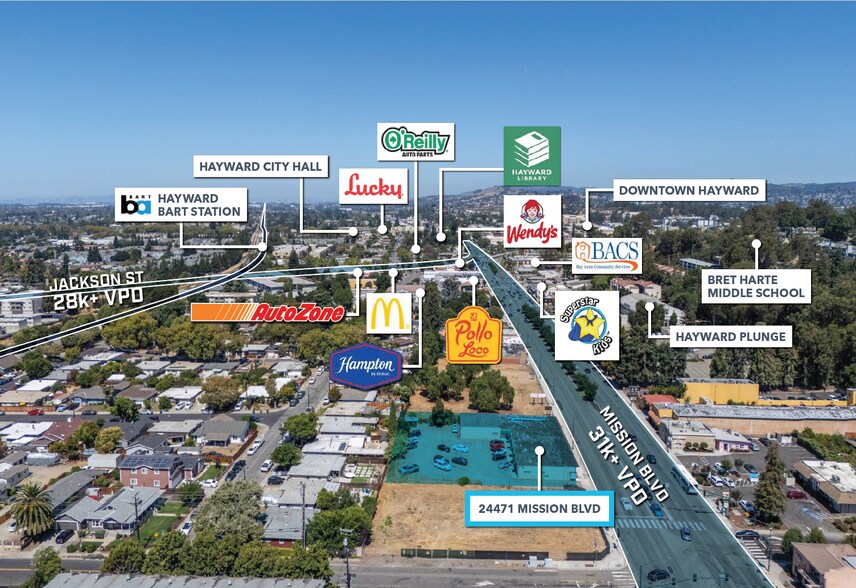 24453-24475 Mission Blvd, Hayward, CA for sale - Building Photo - Image 3 of 10
