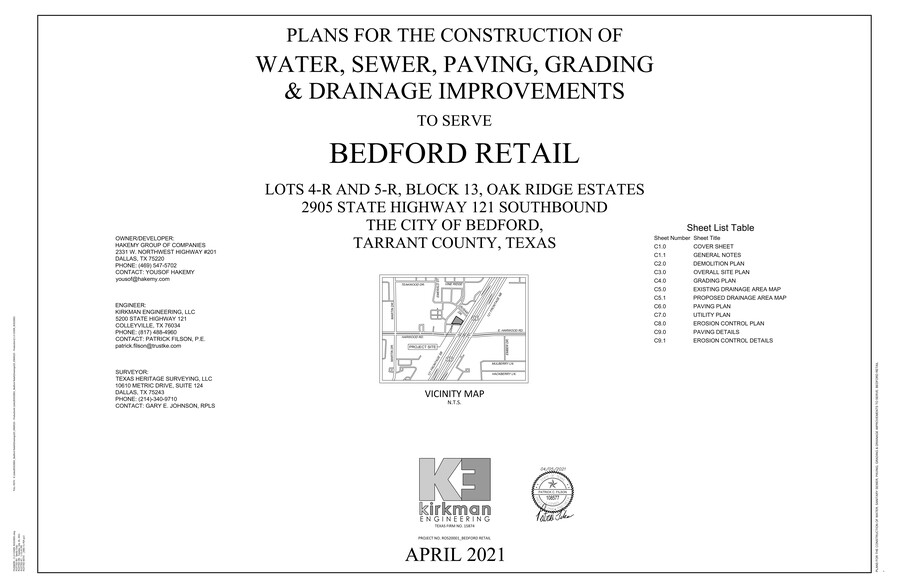 2905 State 121 hwy, Bedford, TX for lease - Site Plan - Image 3 of 3