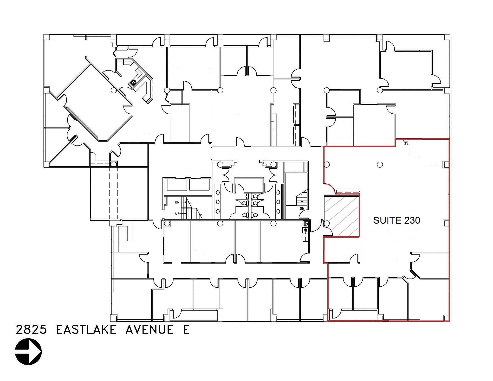 2825 Eastlake Ave E, Seattle, WA for lease Site Plan- Image 1 of 1