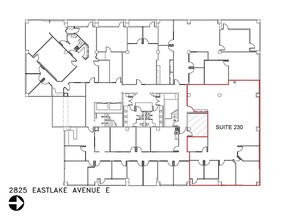 2825 Eastlake Ave E, Seattle, WA for lease Site Plan- Image 1 of 1