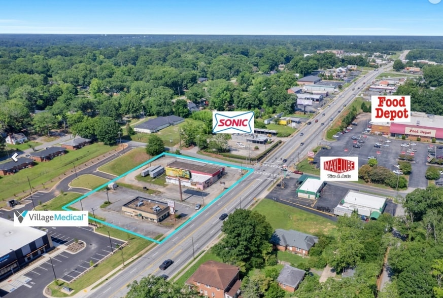 1136 W Taylor St, Griffin, GA for sale - Aerial - Image 2 of 10