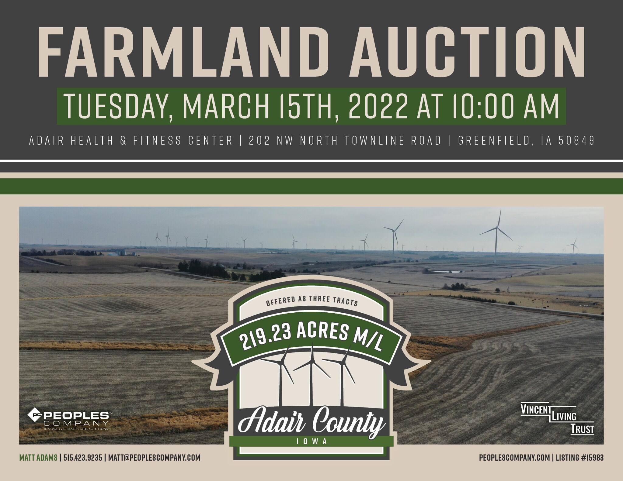 Monroe Avenue/220th Street, Greenfield, IA for sale Building Photo- Image 1 of 1