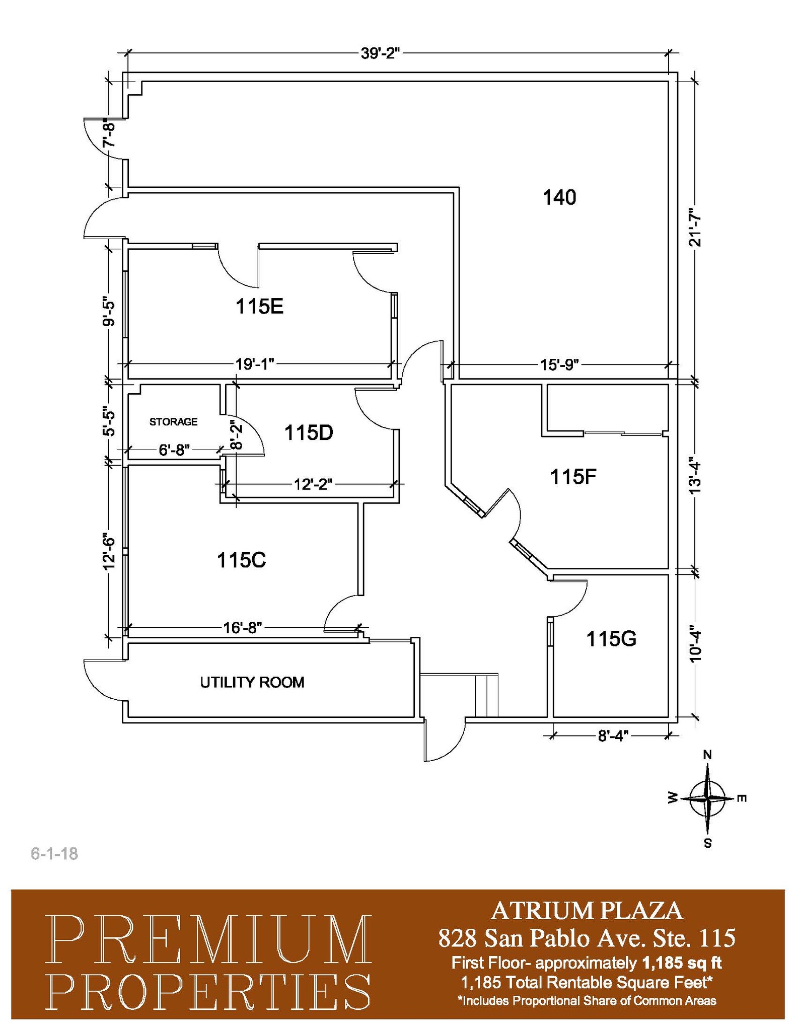 828 San Pablo Ave, Albany, CA for sale Floor Plan- Image 1 of 1