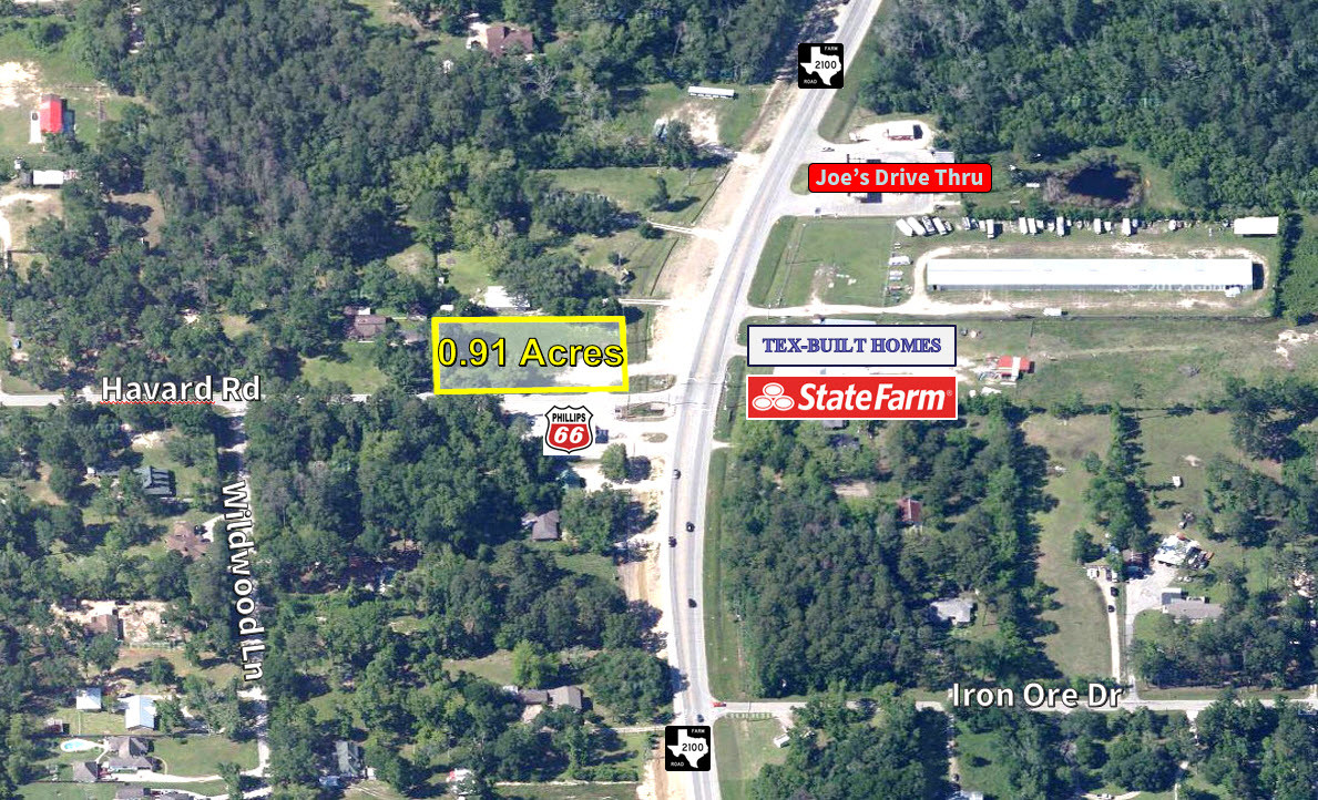 FM 2100 and FM 1960, Huffman, TX for sale Aerial- Image 1 of 1