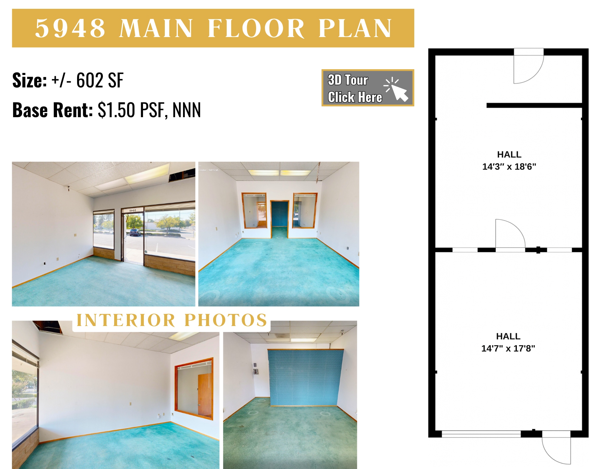 9407-9417 Madison Ave, Orangevale, CA for lease Interior Photo- Image 1 of 3