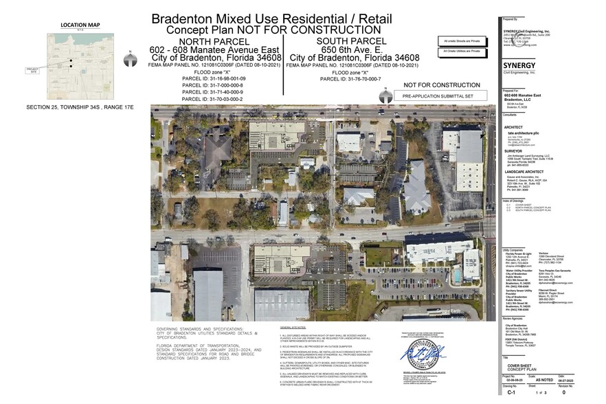 Bradenton Multifamily portfolio of 2 properties for sale on LoopNet.com - Site Plan - Image 3 of 7