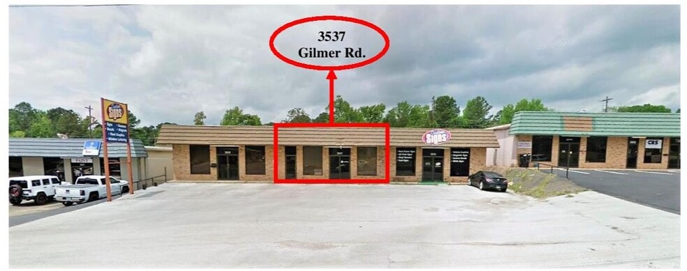 3537 Gilmer Rd, Longview, TX for lease - Building Photo - Image 1 of 5