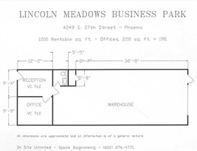 4208-4248 S 36th Pl, Phoenix, AZ for lease Floor Plan- Image 1 of 1