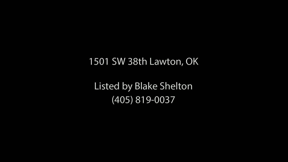 1501 SW 38th St, Lawton, OK for sale - Commercial Listing Video - Image 2 of 10