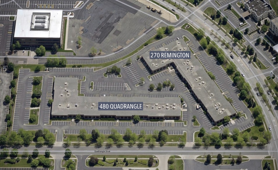 480 Quadrangle Dr, Bolingbrook, IL for sale - Aerial - Image 2 of 4