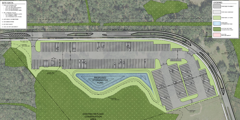 Henderson Way, Plant City, FL for lease - Site Plan - Image 2 of 2