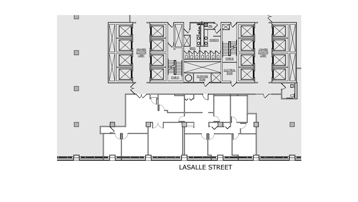 180 N LaSalle St, Chicago, IL for lease Floor Plan- Image 1 of 1