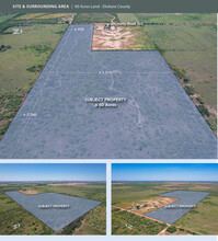 CR 333, Spur, TX - aerial  map view