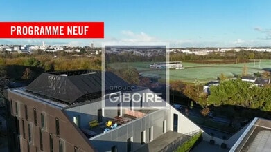 Rennes, IEV - Aerial map view