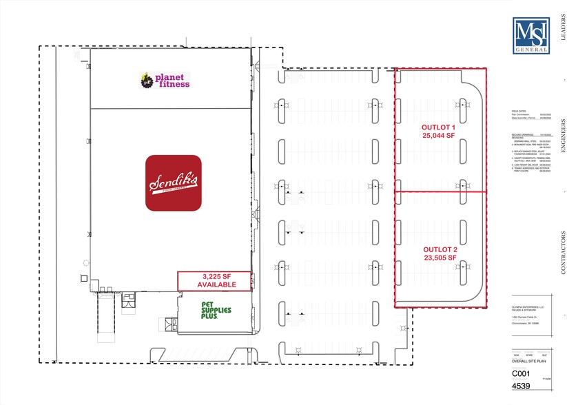 1450 Summit Ave, Oconomowoc, WI for lease - Site Plan - Image 3 of 3