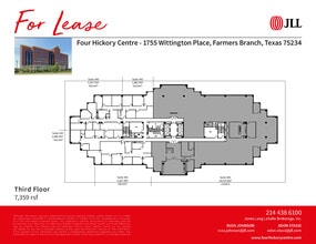 1755 Wittington Pl, Farmers Branch, TX for lease Floor Plan- Image 1 of 5