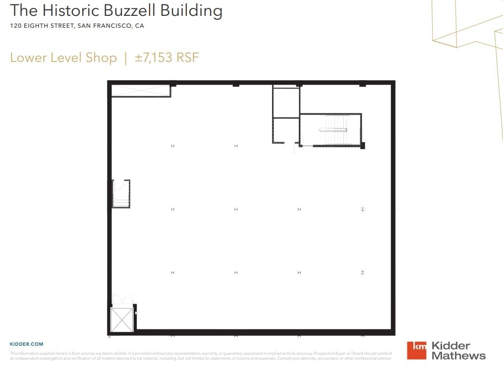 120 8th St, San Francisco, CA for lease Floor Plan- Image 1 of 1
