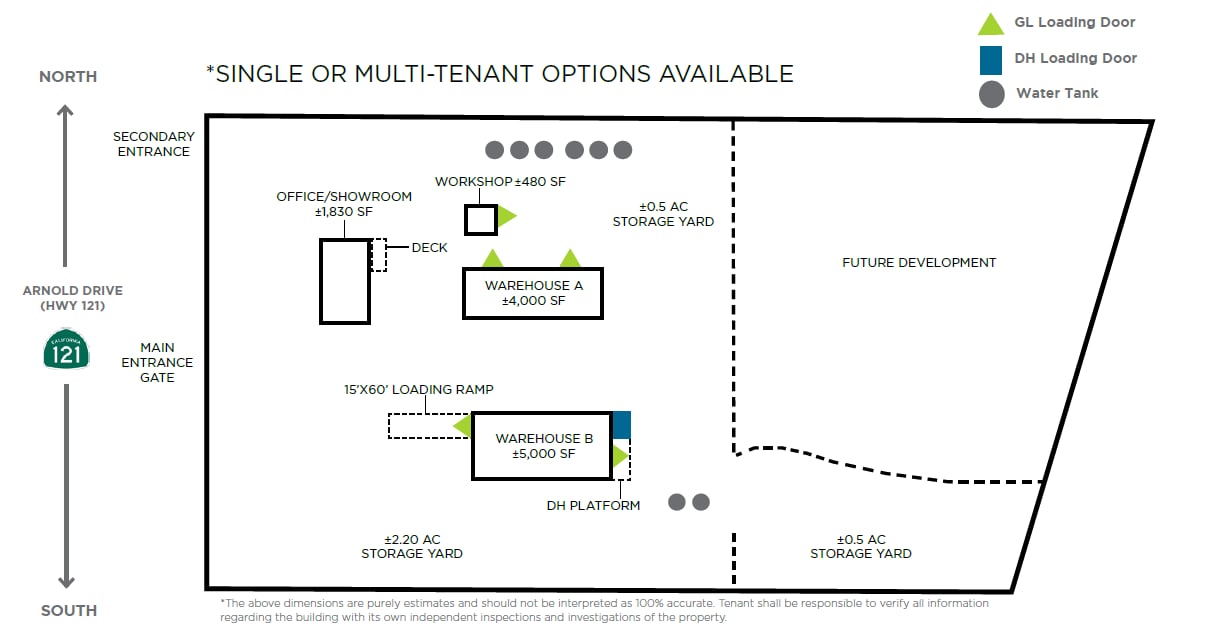 24200 Arnold Dr, Sonoma, CA for lease Site Plan- Image 1 of 18