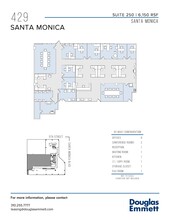 429 Santa Monica Blvd, Santa Monica, CA for lease Floor Plan- Image 1 of 1