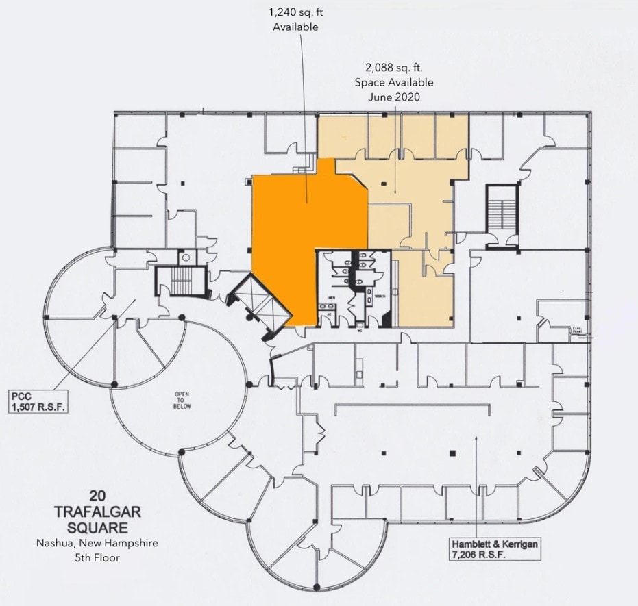 20 Trafalgar Sq, Nashua, NH for lease Floor Plan- Image 1 of 1