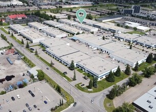 1480 28th St NE, Calgary, AB - AERIAL map view