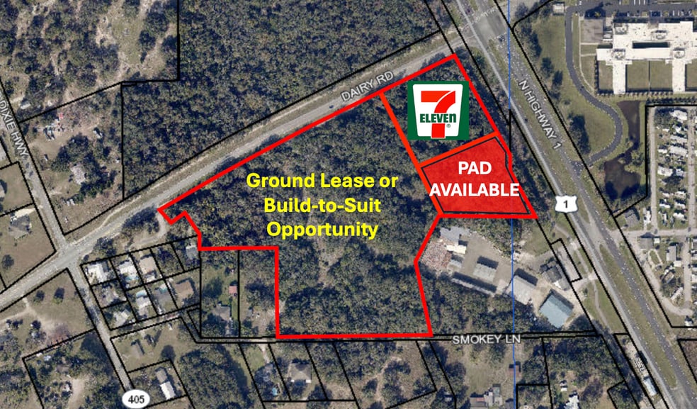 Us-1 and Dairy Road, Titusville, FL for lease - Building Photo - Image 1 of 4