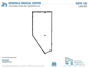 14330 OakHill Park Ln, Huntersville, NC for lease Floor Plan- Image 1 of 1