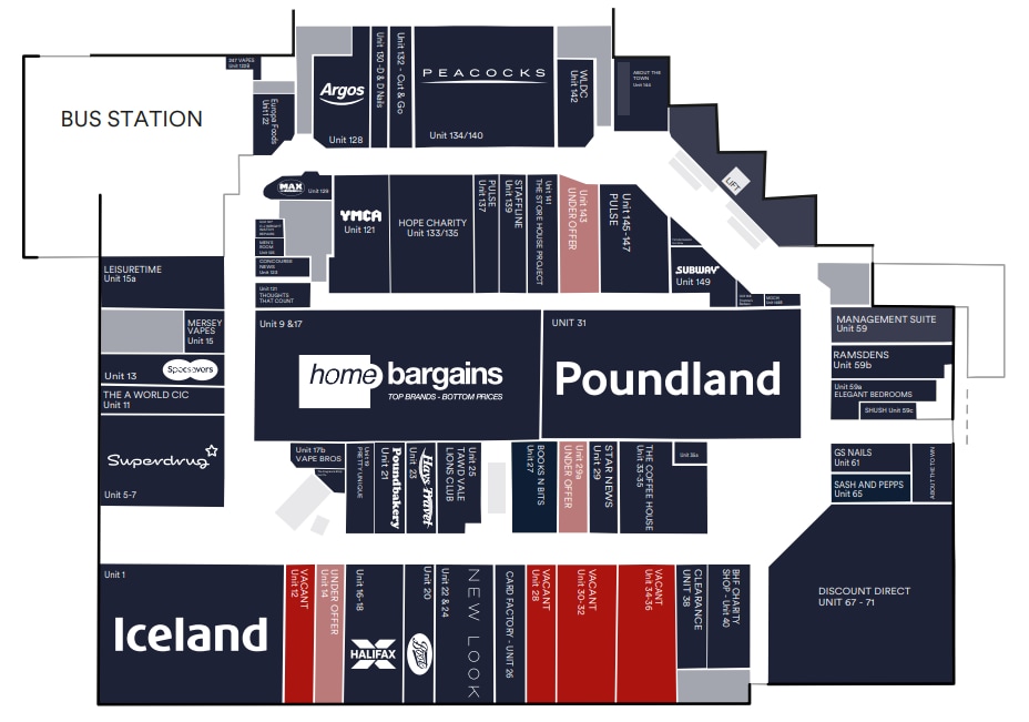 Concourse Centre, Skelmersdale for lease Floor Plan- Image 1 of 1