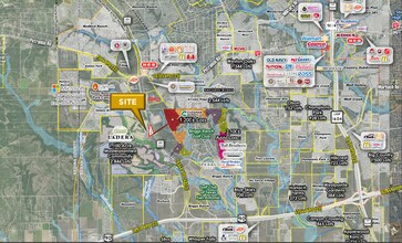 TX-211 & W. Grosenbacher Road, San Antonio, TX - AERIAL  map view