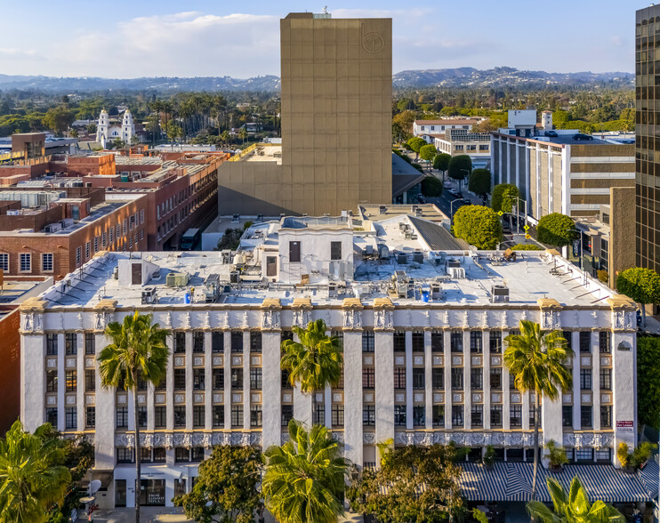 9615 Brighton Way, Beverly Hills, CA for lease - Aerial - Image 2 of 10