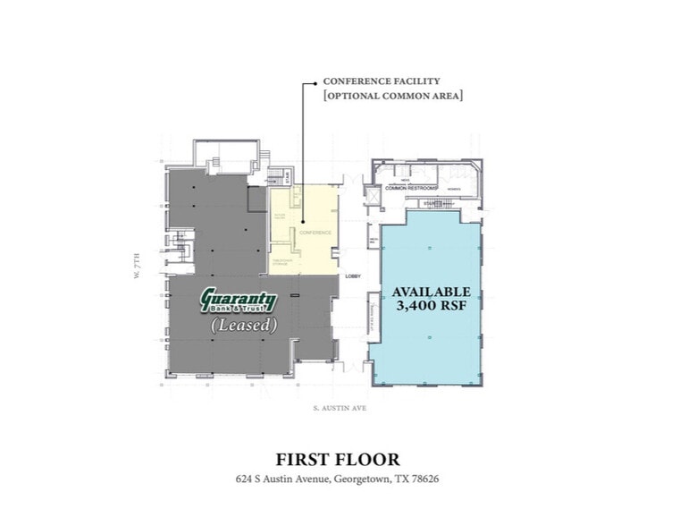 624 S Austin Ave, Georgetown, TX for lease - Building Photo - Image 2 of 4