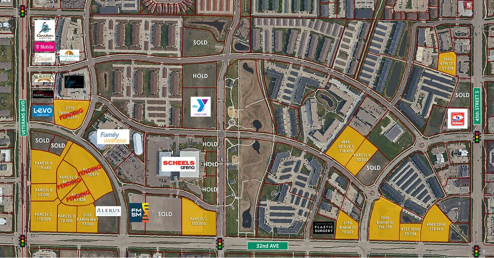 5298 31st Ave S, Fargo, ND for sale - Aerial - Image 1 of 1