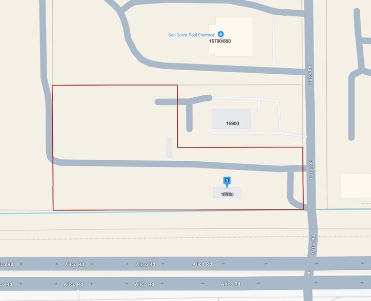 16940 Gator Rd, Fort Myers, FL for lease - Plat Map - Image 3 of 3