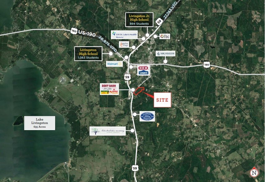 601 Pan American Dr Livingston Tx 77351 Commercial Land For