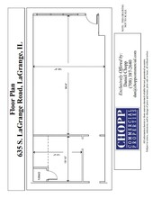 635-643 S La Grange Rd, La Grange, IL for lease Floor Plan- Image 1 of 1