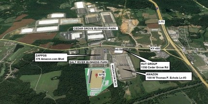 458 Pope Farm Blvd, Shepherdsville, KY - AERIAL  map view - Image1