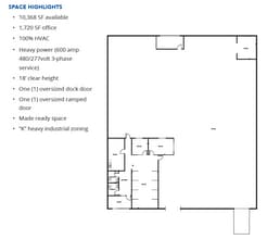 5001 Rondo Dr, Fort Worth, TX for lease Floor Plan- Image 1 of 1