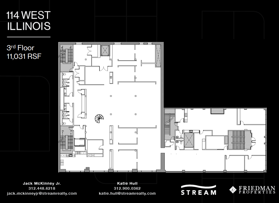 114 W Illinois St, Chicago, IL for lease Floor Plan- Image 1 of 11