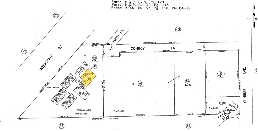 1130 Conroy Ln, Roseville, CA for sale - Plat Map - Image 2 of 26