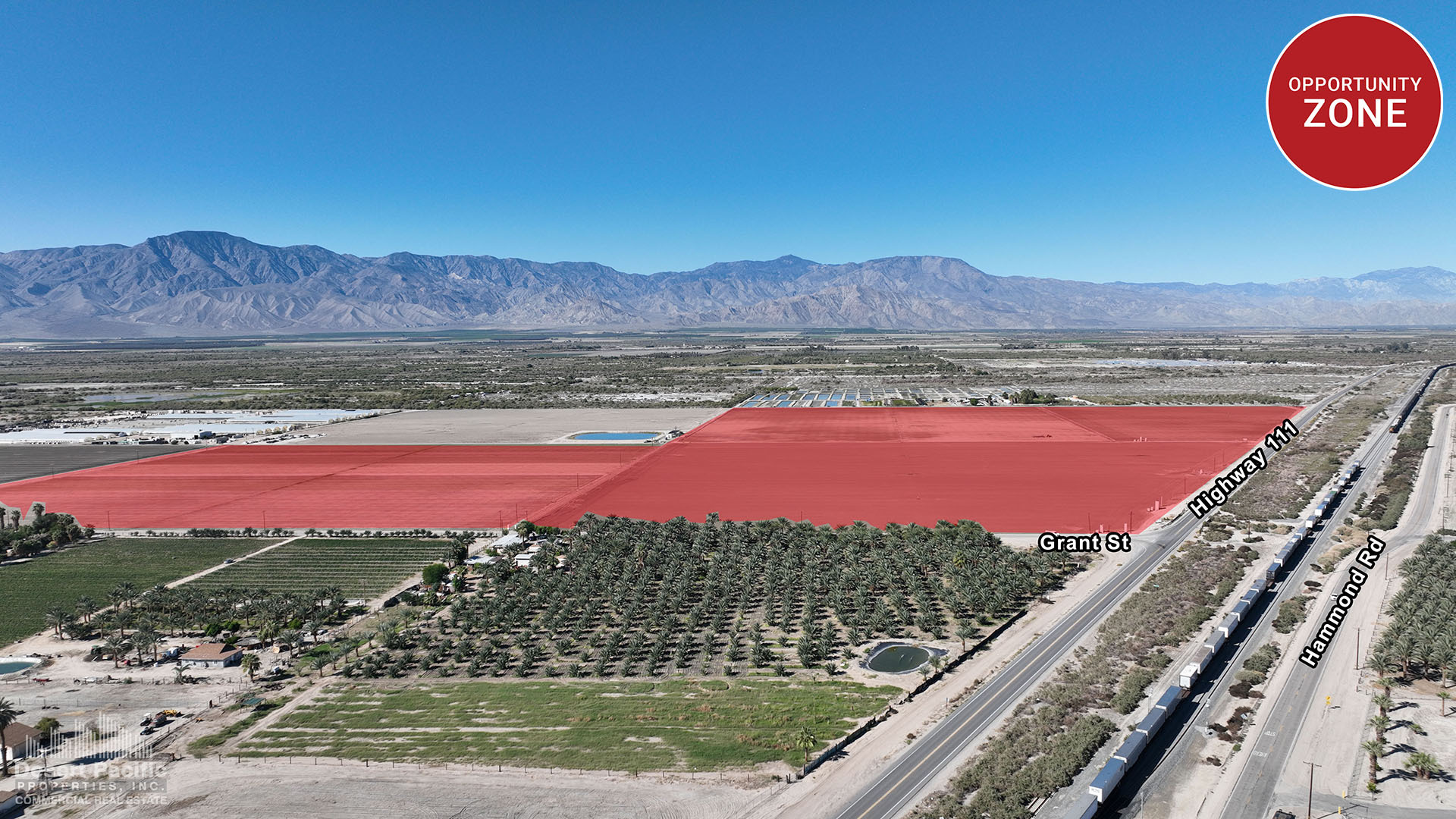 Grant St, Mecca, CA for sale Aerial- Image 1 of 4