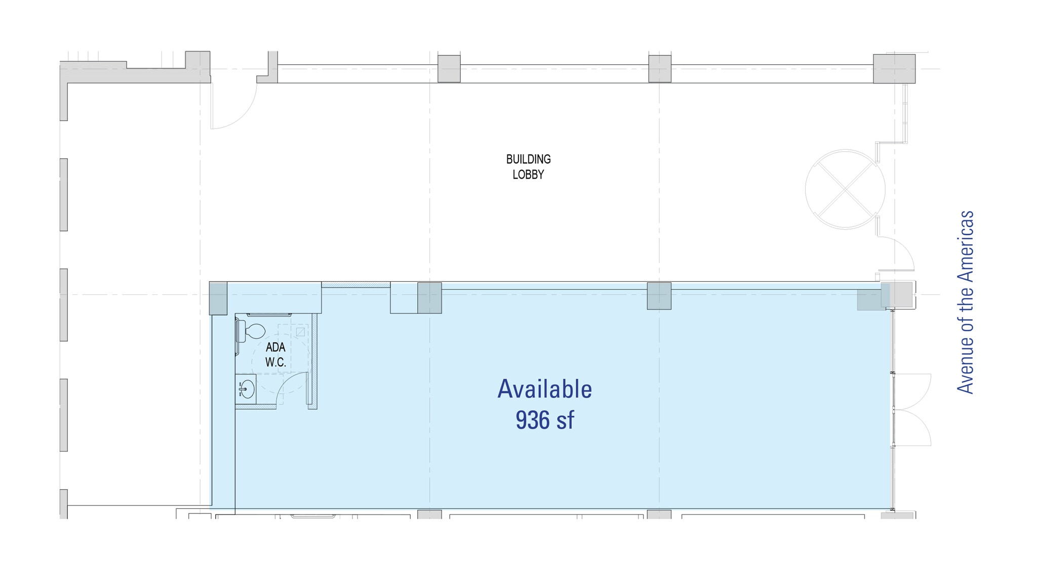 1001 6th Ave, New York, NY for lease Floor Plan- Image 1 of 3