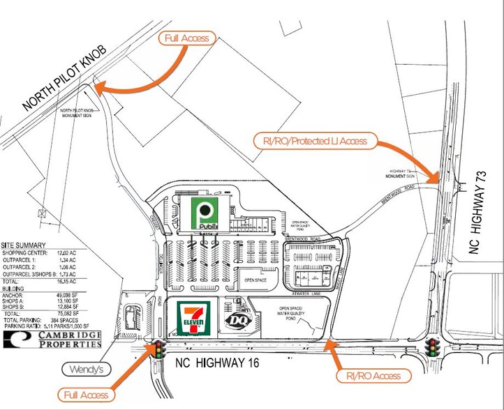 202 S NC 16 Hwy, Denver, NC for lease - Site Plan - Image 3 of 3