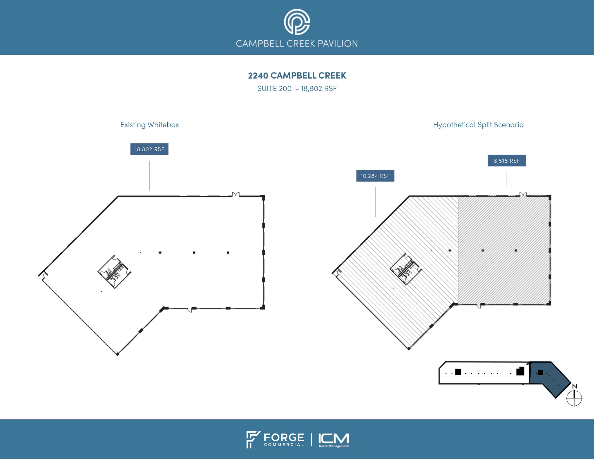 2240 Campbell Creek Blvd, Richardson, TX for lease Floor Plan- Image 1 of 2