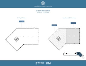 2240 Campbell Creek Blvd, Richardson, TX for lease Floor Plan- Image 1 of 2