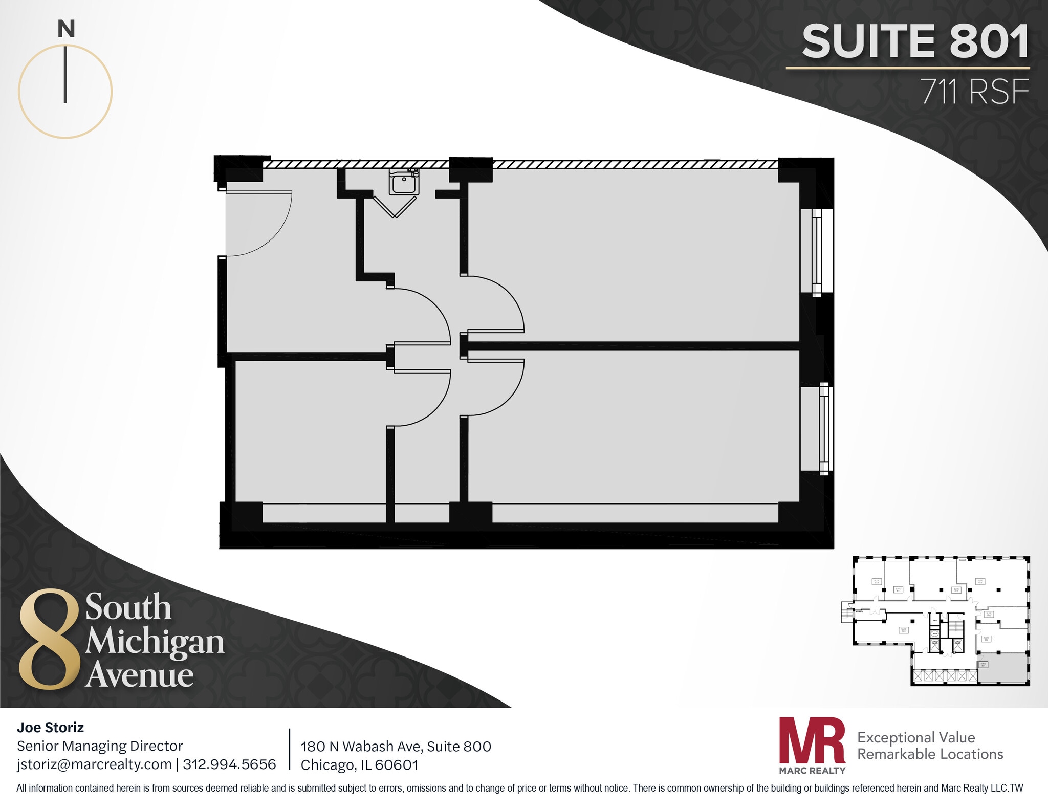 8 S Michigan Ave, Chicago, IL for lease Floor Plan- Image 1 of 1