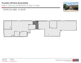 3409 N Central Expy, Plano, TX for lease Site Plan- Image 2 of 2