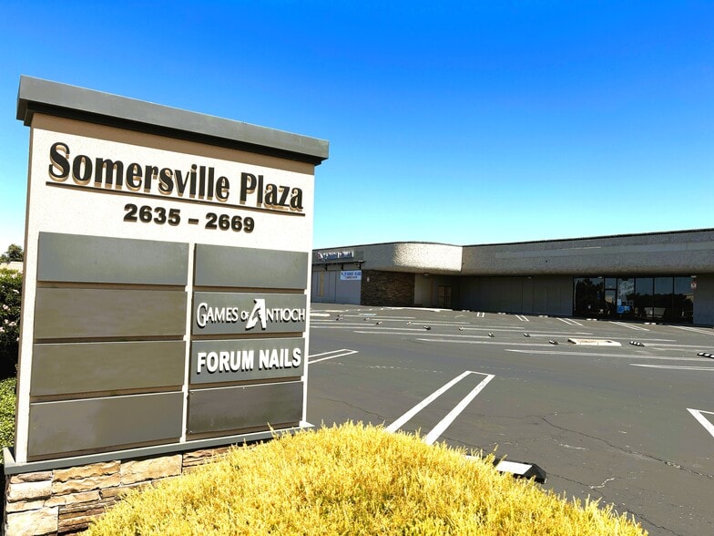 2635-2669 Somersville Rd, Antioch, CA for lease - Building Photo - Image 1 of 12