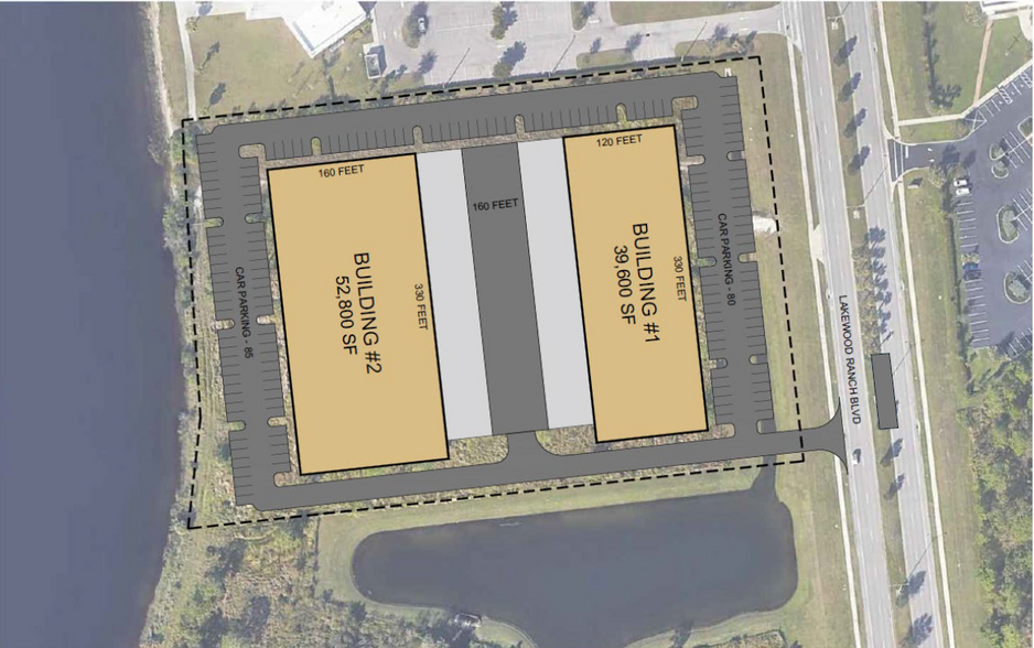 4065 Lakewood Ranch Blvd, Lakewood Ranch, FL for lease - Site Plan - Image 2 of 2